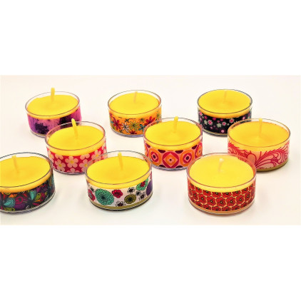 BEESWAX TEA LIGHT CANDLES