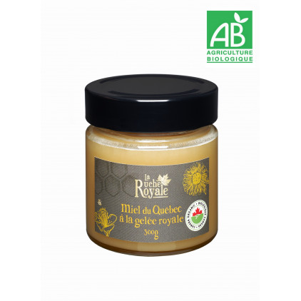 ORGANIC QUEBEC HONEY WITH ROYAL JELLY