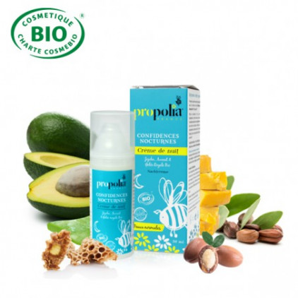 ORGANIC NIGHT CREAM FOR NORMAL SKIN
