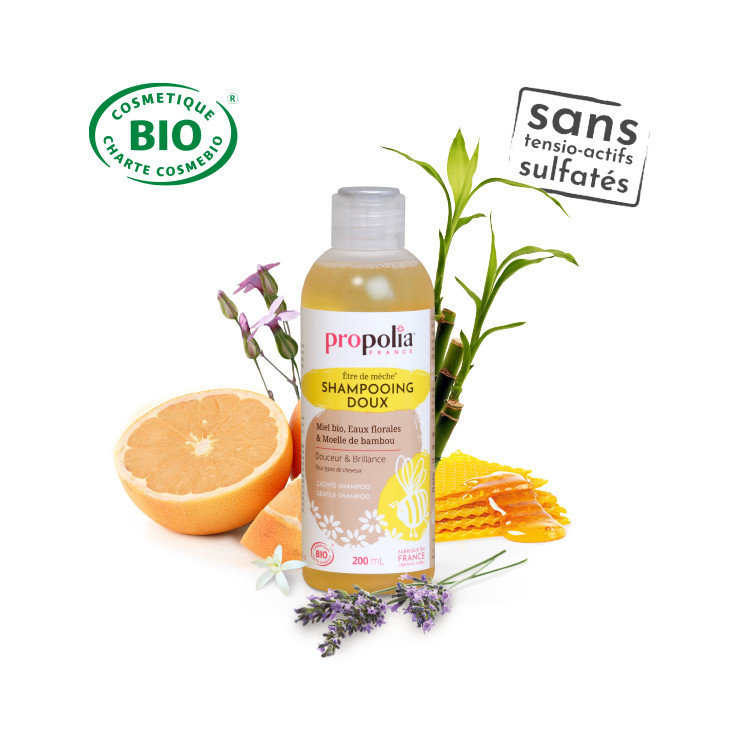 SHAMPOOING DOUX AU MIEL BIO